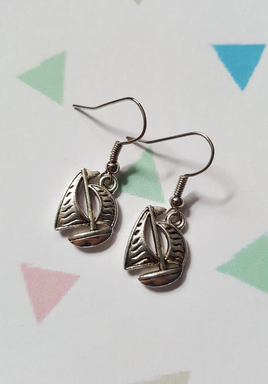 sailboat earrings