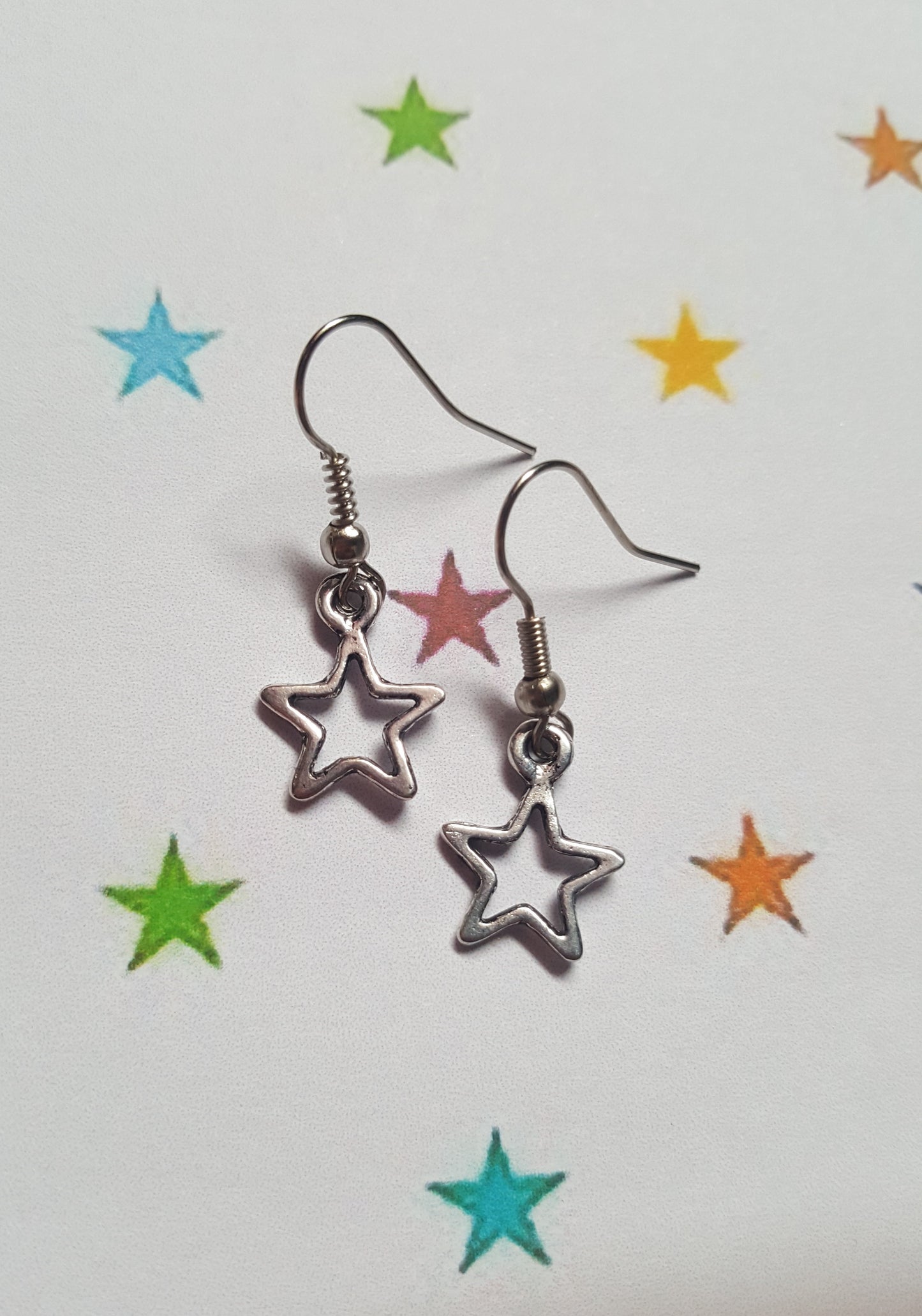 star earrings