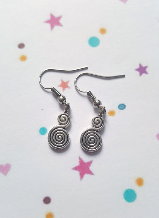 swirl earrings