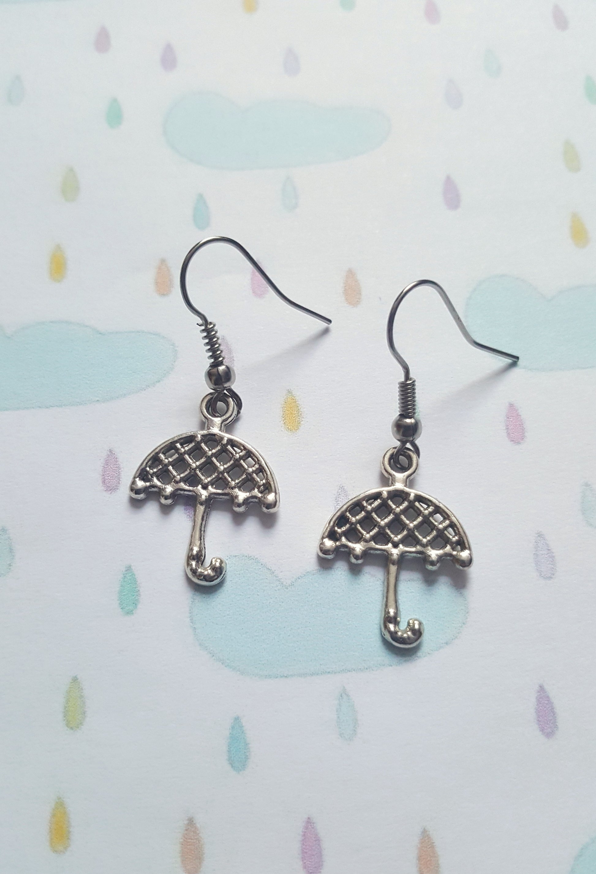 umbrella earrings