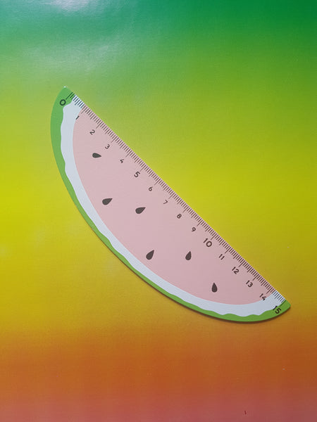 wooden fruit ruler - watermelon 